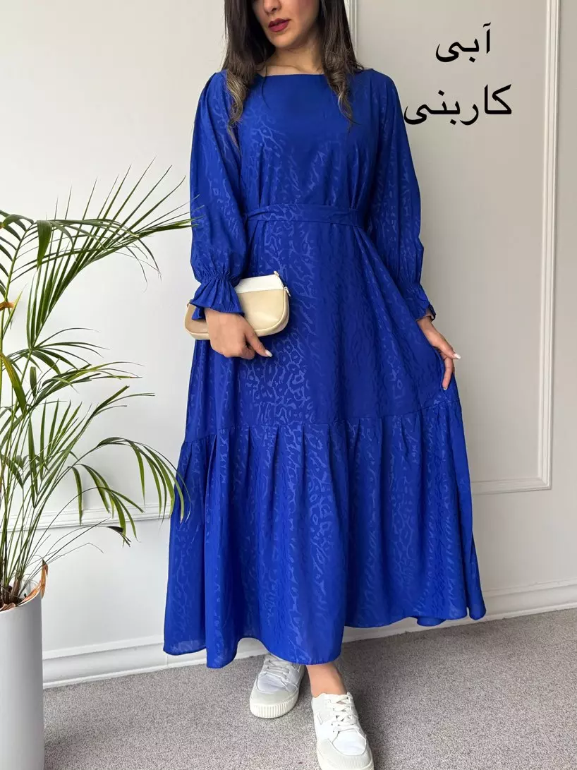 پیراهن حریر آستردار دنیز